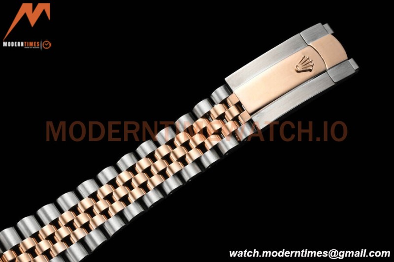 Rolex - Datejust 126331 Wimbledon 41mm Jub Flt RG/SS Grey/Rmn GDF MY8215