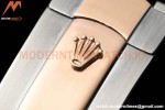 Rolex - Datejust 126331 Wimbledon 41mm Jub Flt RG/SS Grey/Rmn GDF MY8215