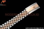 Rolex - Datejust 126331 41mm Jub Flt RG/SS Brown/Dia GDF MY8215