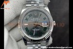Rolex - Datejust 126334 41mm Wimbledon Jub Flt 904L SS/SS Grey/Rmn VSF VS3235