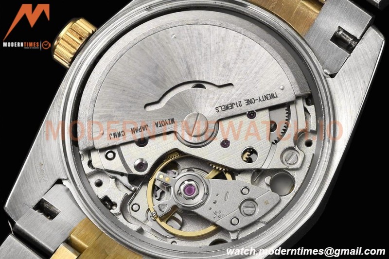 Rolex - Datejust Ladies 278273 31mm Jub Flt YG/SS Brown/Rmn GDF MY8215