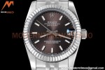 Rolex - Datejust Ladies 278274 31mm Jub Flt SS/SS Grey/Stk GDF MY8215