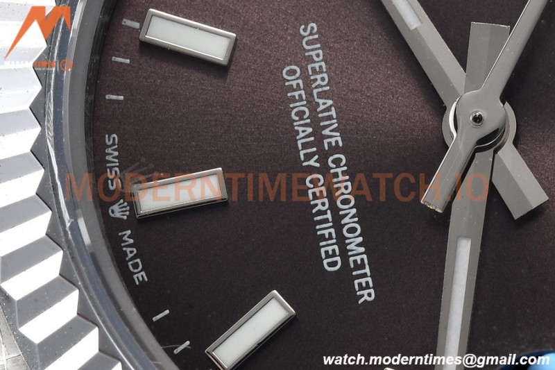 Rolex - Datejust Ladies 278274 31mm Jub Flt SS/SS Grey/Stk GDF MY8215