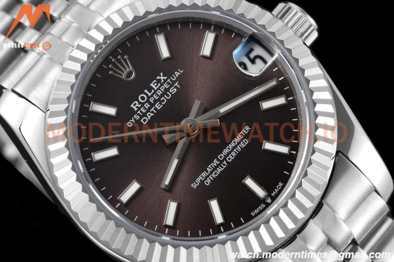 Rolex - Datejust Ladies 278274 31mm Jub Flt SS/SS Grey/Stk GDF MY8215