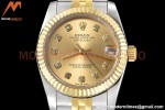 Rolex - Datejust Ladies 278273 31mm Jub Flt YG/SS Gold/Dia GDF MY8215