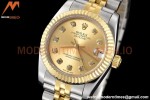Rolex - Datejust Ladies 278273 31mm Jub Flt YG/SS Gold/Dia GDF MY8215