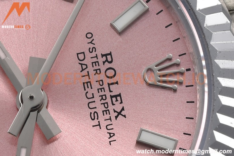 Rolex - Datejust Ladies 278274 31mm Jub Flt SS/SS Pink/Stk GDF MY8215