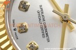 Rolex - Datejust Ladies 278273 31mm Jub Flt YG/SS Silv/Dia GDF MY8215