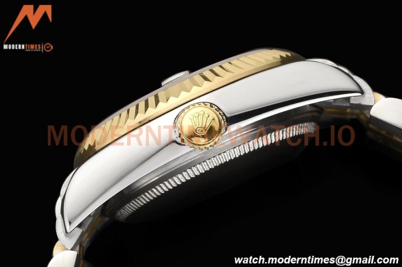Rolex - Datejust Ladies 278273 31mm Jub Flt YG/SS Silv/Dia GDF MY8215