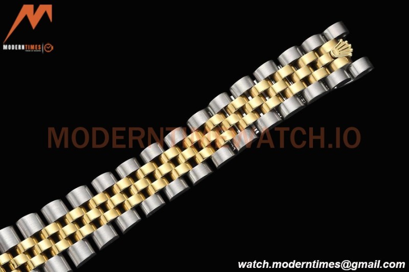 Rolex - Datejust Ladies 278273 31mm Jub Flt YG/SS Brown/Dia GDF MY8215