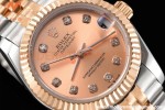 Rolex - Datejust Ladies 278271 31mm Jub Flt RG/SS Champ/Dia GDF MY8215