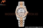 Rolex - Datejust Ladies 278271 31mm Jub Flt RG/SS White Mop/Dia GDF MY8215
