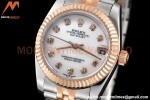 Rolex - Datejust Ladies 278271 31mm Jub Flt RG/SS White Mop/Dia GDF MY8215