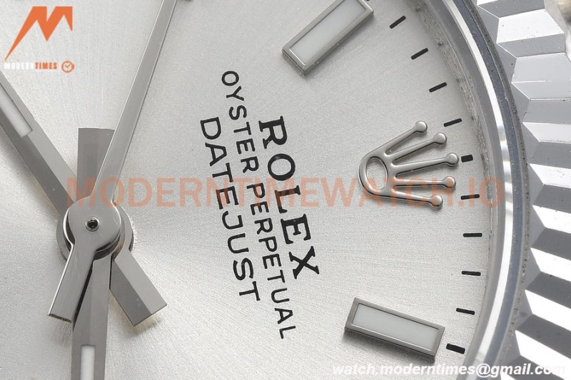 Rolex - Datejust Ladies 278274 31mm Jub Flt SS/SS Silv/Stk GDF MY8215