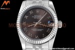 Rolex - Datejust Ladies 278274 31mm Jub Flt SS/SS Grey/Rmn GDF MY8215