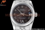 Rolex - Datejust Ladies 278274 31mm Jub Flt SS/SS Grey/Rmn/Dia GDF MY8215