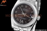Rolex - Datejust Ladies 278274 31mm Jub Flt SS/SS Grey/Rmn/Dia GDF MY8215