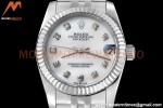 Rolex - Datejust Ladies 278274 31mm Jub Flt SS/SS White Mop/Dia GDF MY8215