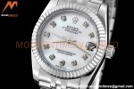 Rolex - Datejust Ladies 278274 31mm Jub Flt SS/SS White Mop/Dia GDF MY8215