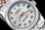 Rolex - Datejust Ladies 278274 31mm Jub Flt SS/SS White Mop/Dia GDF MY8215