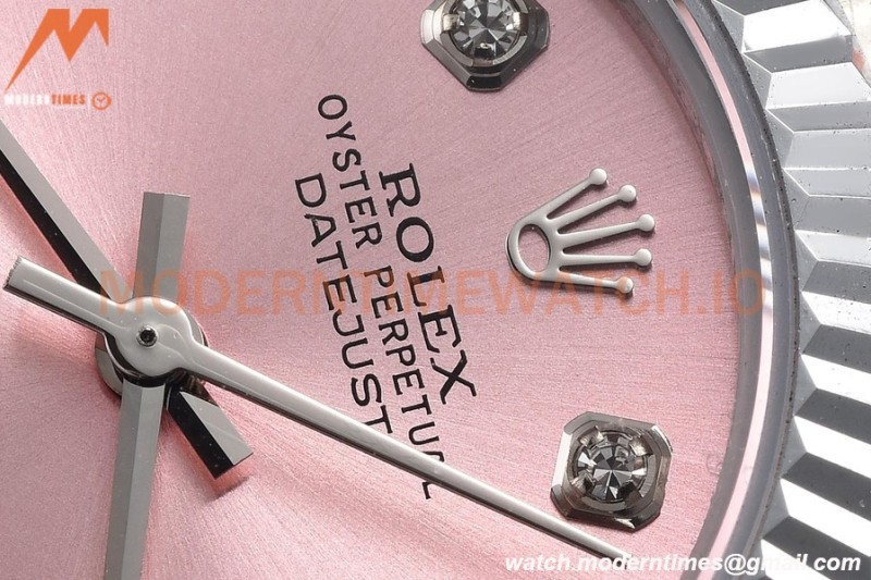 Rolex - Datejust Ladies 278274 31mm Jub Flt SS/SS Pink/Dia GDF MY8215