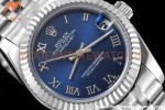 Rolex - Datejust Ladies 278274 31mm Jub Flt SS/SS Blue/Rmn GDF MY8215