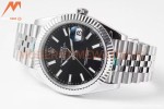 Rolex - Datejust 126334 41mm Jub Flt 904L SS/SS Blk/Stk ZF A2824
