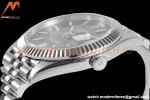 Rolex - Datejust 126334 41mm Jub Flt 904L SS/SS Grey/Stk ZF A2824