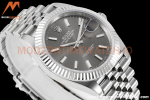 Rolex - Datejust 126334 41mm Jub Flt 904L SS/SS Grey/Stk ZF A2824