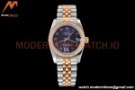 Rolex - Datejust Ladies 278381 31mm Jub Dia RG/SS Purp/Rmn GDF MY8215
