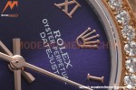 Rolex - Datejust Ladies 278381 31mm Jub Dia RG/SS Purp/Rmn GDF MY8215
