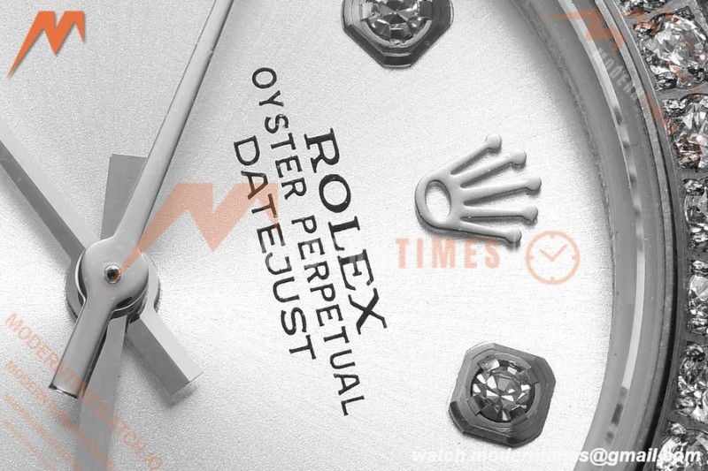 Rolex - Datejust Ladies 278384 31mm Jub Dia SS/SS Silv/Dia GDF MY8215