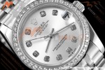 Rolex - Datejust Ladies 278384 31mm Jub Dia SS/SS Silv/Dia GDF MY8215