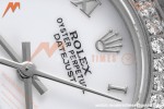 Rolex - Datejust Ladies 278384 31mm Jub Dia SS/SS Wht/Rmn GDF MY8215