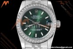 Rolex - Datejust Ladies 278384 31mm Jub Dia SS/SS Grn/Stk GDF MY8215