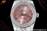 Rolex - Datejust Ladies 278384 31mm Jub Dia SS/SS Pink/Rmn GDF MY8215