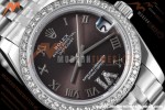 Rolex - Datejust Ladies 278384 31mm Jub Dia SS/SS Gry/Rmn/Dia GDF MY8215