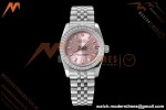 Rolex - Datejust Ladies 278384 31mm Jub Dia SS/SS Pink/Stk GDF MY8215