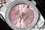 Rolex - Datejust Ladies 278384 31mm Jub Dia SS/SS Pink/Stk GDF MY8215