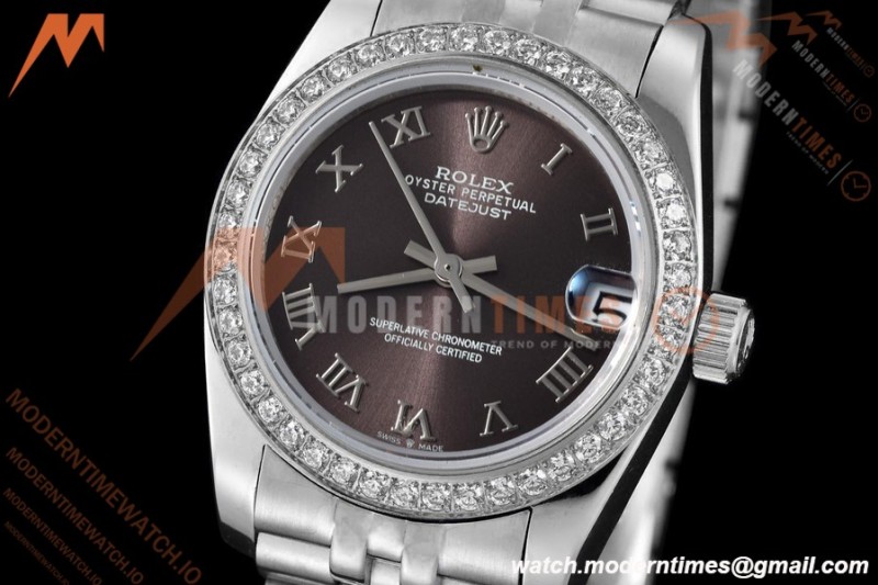 Rolex - Datejust Ladies 278384 31mm Jub Dia SS/SS Gry/Rmn GDF MY8215