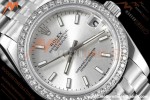 Rolex - Datejust Ladies 278384 31mm Jub Dia SS/SS Silv/Stk GDF MY8215