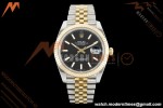 Rolex - DJ2 41mm 126333 Jub Flt Gold Wrapped Gain Weight YG/SS Blk/Stk 3EF V2 VR3235
