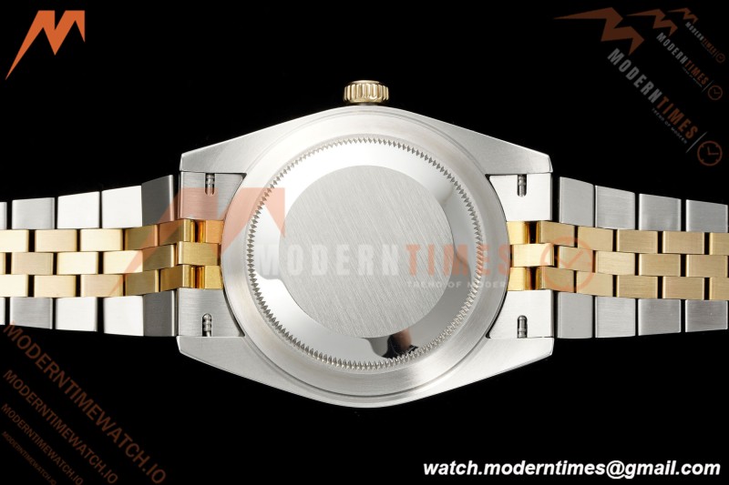 Rolex - DJ2 41mm 126333 Jub Flt Gold Wrapped Gain Weight YG/SS MOP/Dia 3EF V2 VR3235