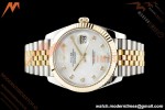 Rolex - DJ2 41mm 126333 Jub Flt Gold Wrapped Gain Weight YG/SS MOP/Dia 3EF V2 VR3235