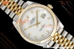 Rolex - DJ2 41mm 126333 Jub Flt Gold Wrapped Gain Weight YG/SS MOP/Dia 3EF V2 VR3235