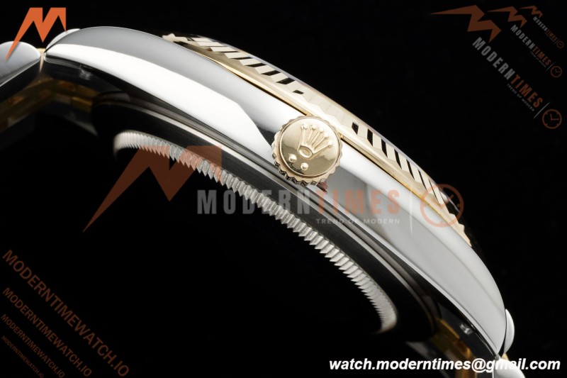 Rolex - DJ2 41mm 126333 Jub Flt Gold Wrapped Gain Weight YG/SS Blk/Dia 3EF V2 VR3235