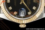 Rolex - DJ2 41mm 126333 Jub Flt Gold Wrapped Gain Weight YG/SS Blk/Dia 3EF V2 VR3235