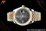 Rolex - DJ2 41mm 126333 Jub Flt Gold Wrapped Gain Weight YG/SS Wimbledon Grey/Rmn 3EF V2 VR3235 | 롤렉스 - DJ2 41mm 126333 주브 플랫 골드 랩드 게인 웨이트 YG/SS 윔블던 그레이/Rmn 3EF V2 VR3235