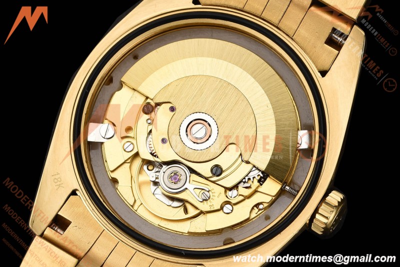 Rolex - Datejust 116238 36mm Jub Flt 316L YG/YG Gold/Stk DRF A2824
