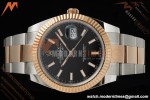 Rolex - Datejust 126331 41mm 904L Gain Weight Oys Flt RG/SS Blk/Stk ARF SH3235